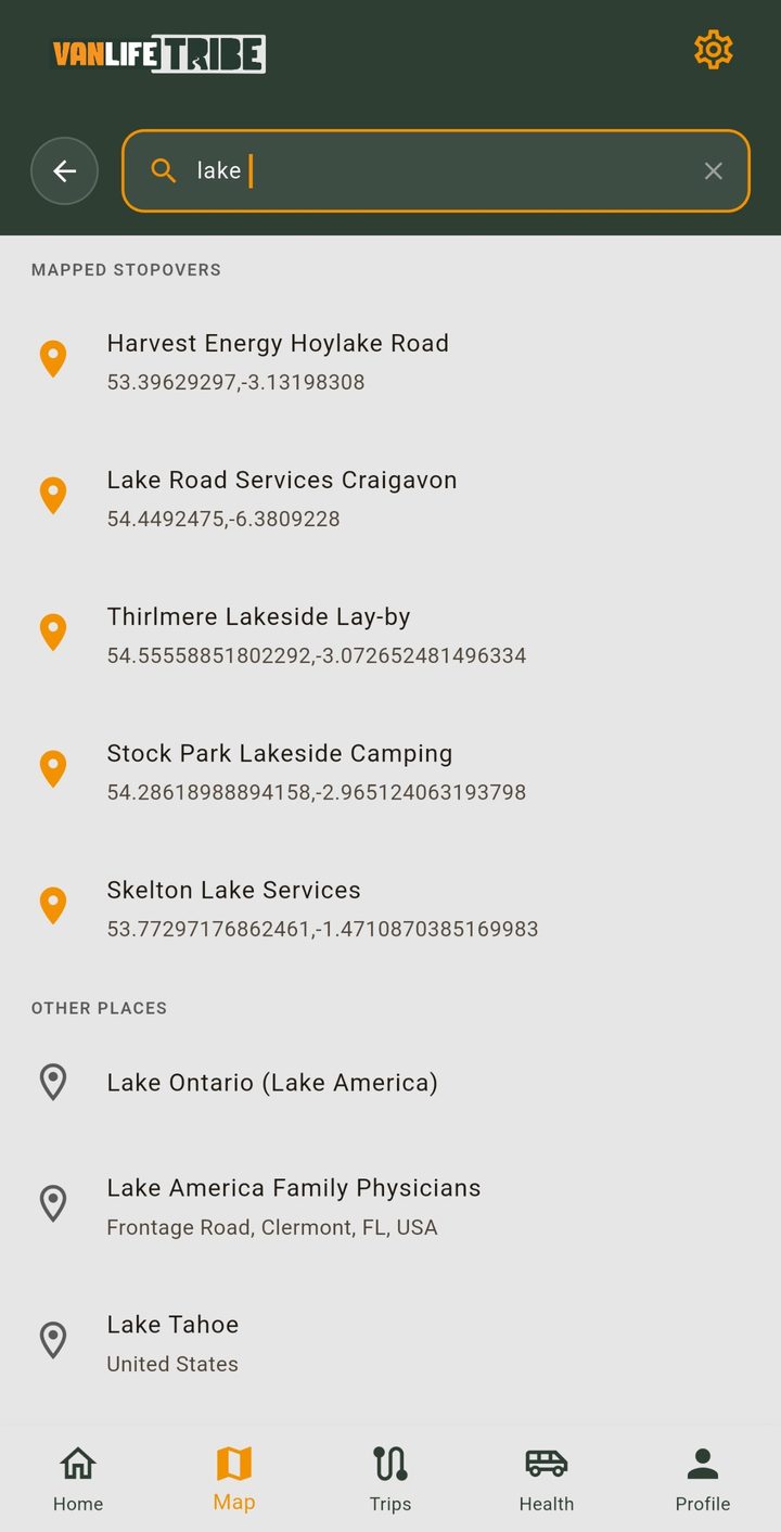 Search stopovers